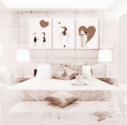 专题图片:卧室床头挂什么画好